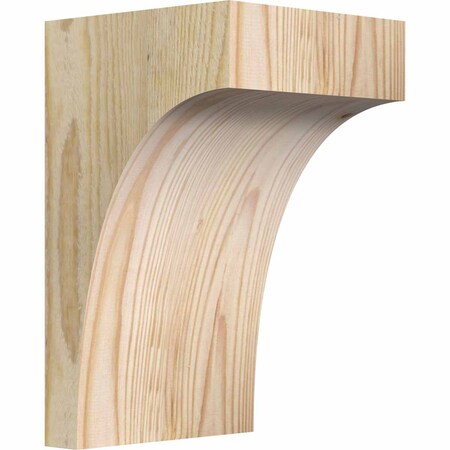 Ekena Millwork Huntington Rough Sawn Corbel, Douglas Fir, 6"W x 6"D x 10"H COR06X06X10HUN00RDF